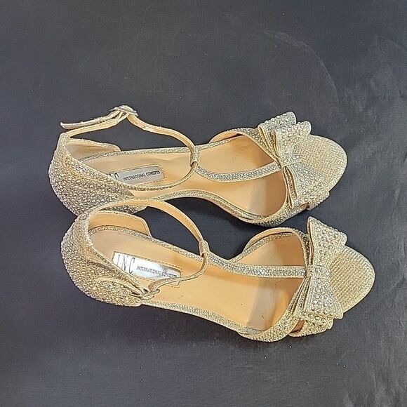 I.N.C. WOMEN'S REESIE RHINESTONE BOW EVENING SANDALS, CREATED for MACY'S WOMEN'S - Picture 10 of 16